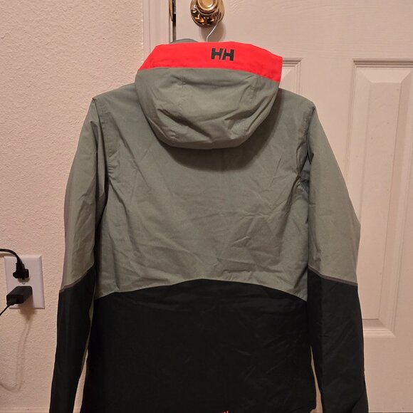 Helly Hansen Jacket Youth 14 Dark Green /Moss NEW Jr. Stellar Ski - Picture 2 of 16
